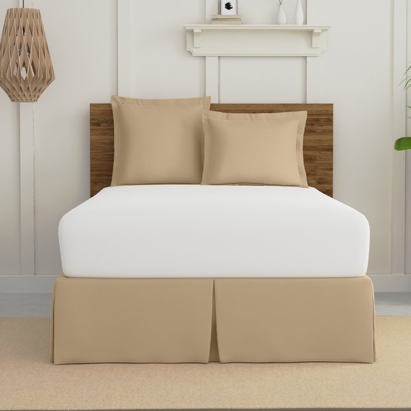 Ophelia & Co. Rolande Pleated Wrinkle Resistant Wrap Around Bed Skirt